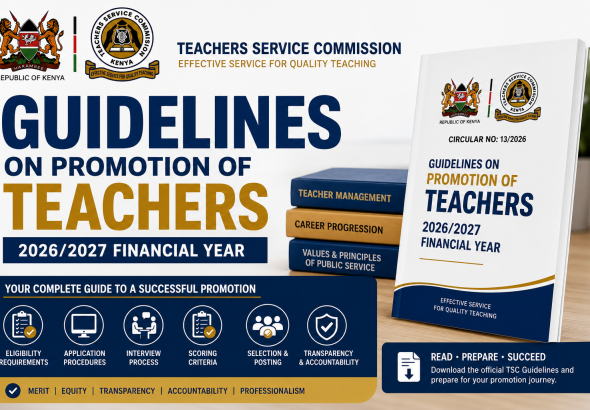 Download the official TSC Promotion Guidelines 2026 PDF