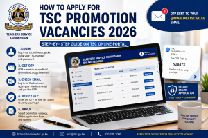 How to apply for TSC promotion