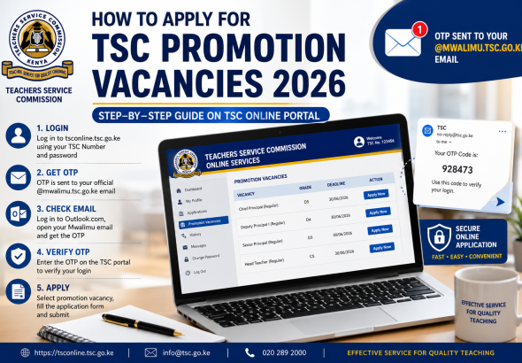 How to apply for TSC promotion